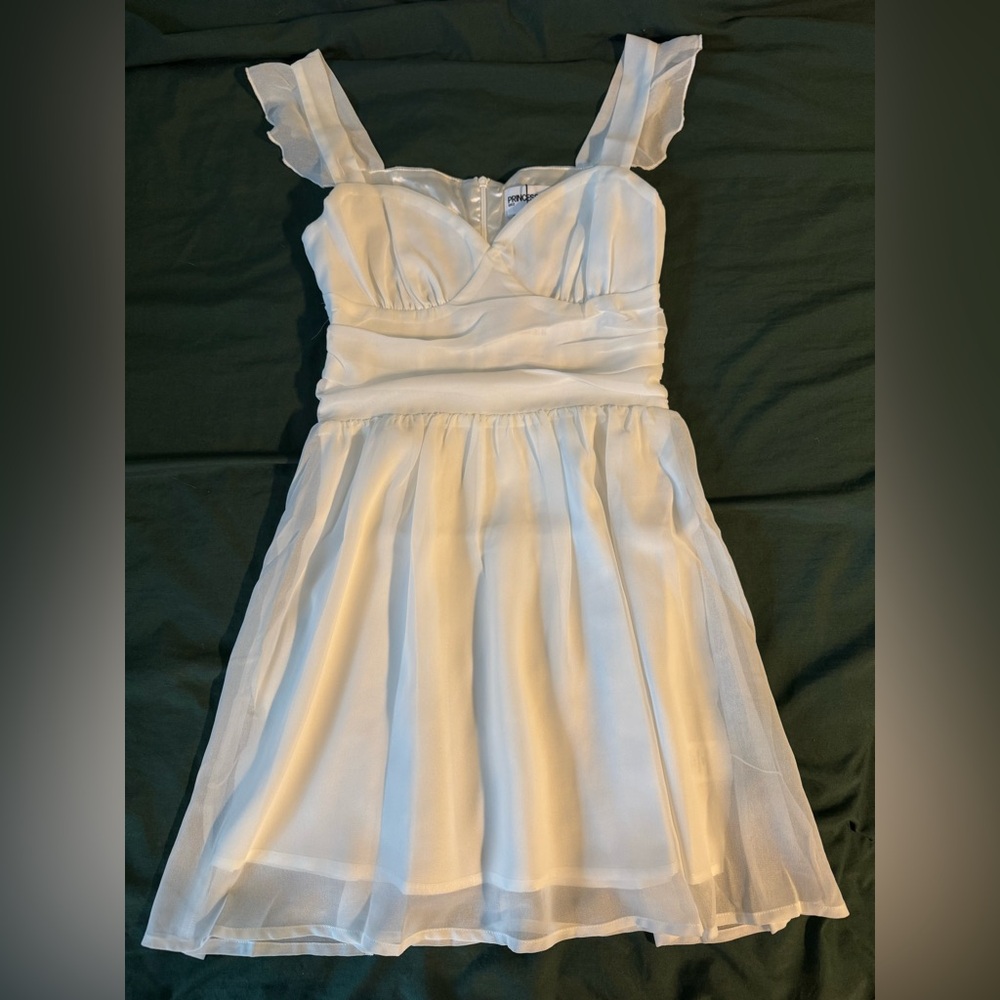 Princess Polly Short White Dress